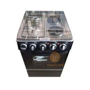 Ambassador Cooker 2Gas 2Electric Plates 50x50cm